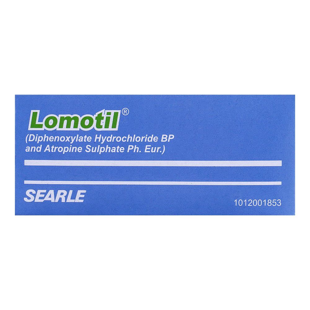 Searle Lomotil Tablet, 1-Strip - Image 2