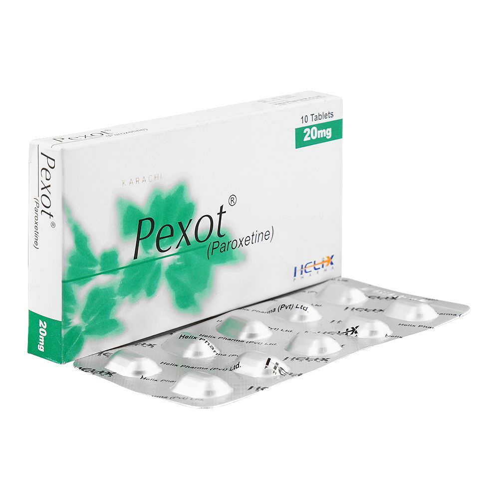 Helix Pharma Pexot Tablet, 20mg, 10-Pack - Main Image