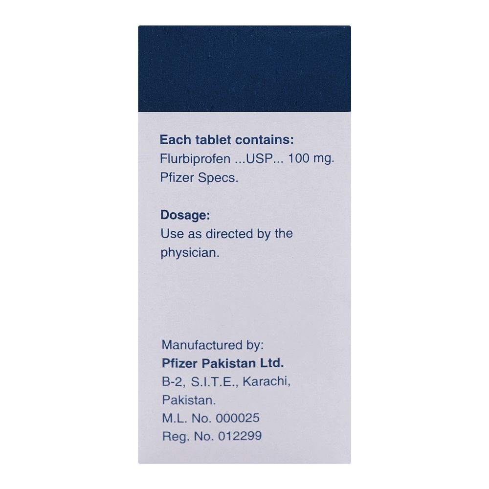 Pfizer Ansaid Tablet, 100mg, 1-Strip - Image 3