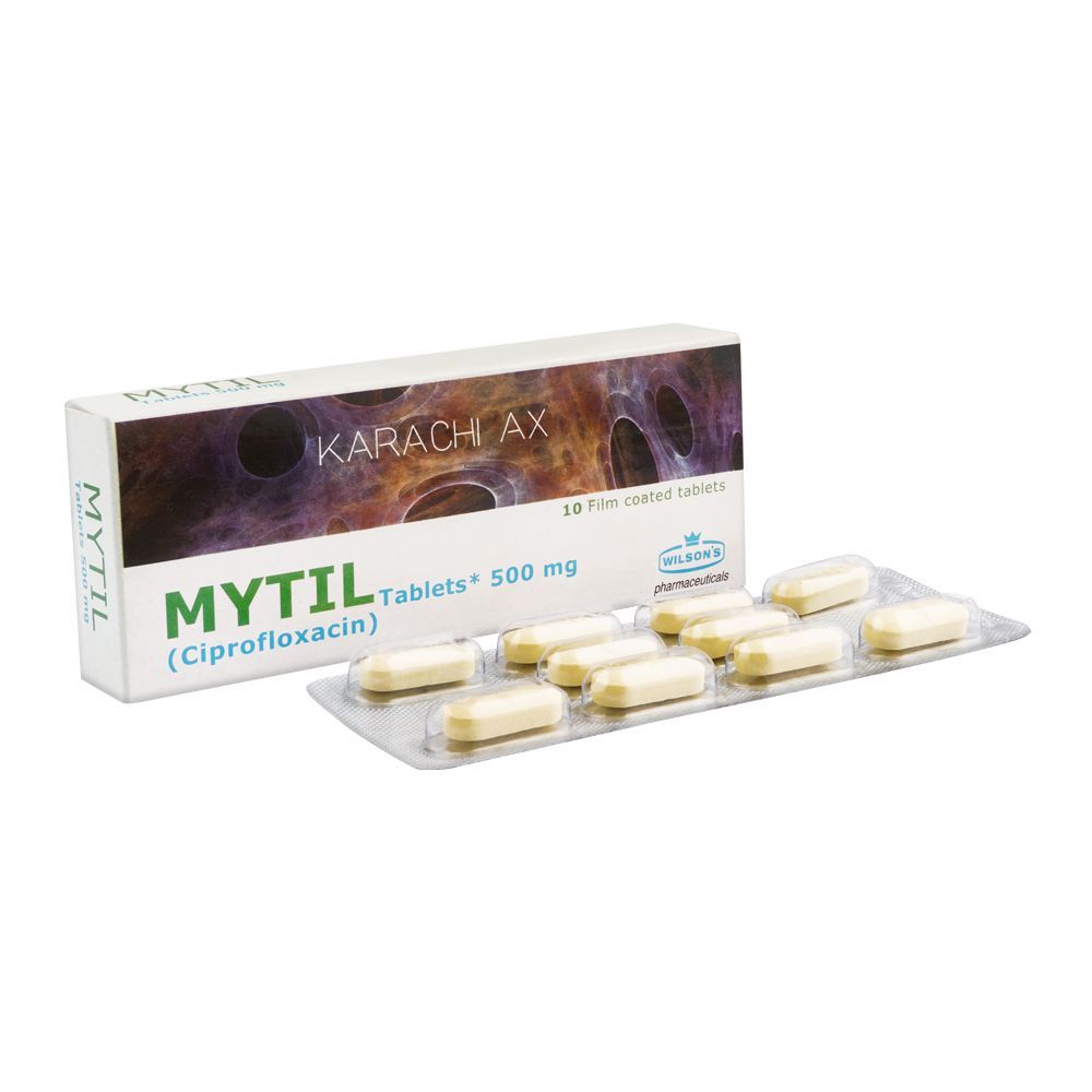 Wilson's Pharmaceuticals Mytil Tablet, 500mg, 10-Pack - Main Image