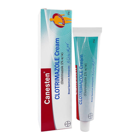 Bayer Pharmaceuticals Canesten Clotrimazole Cream, 20g - Main Image