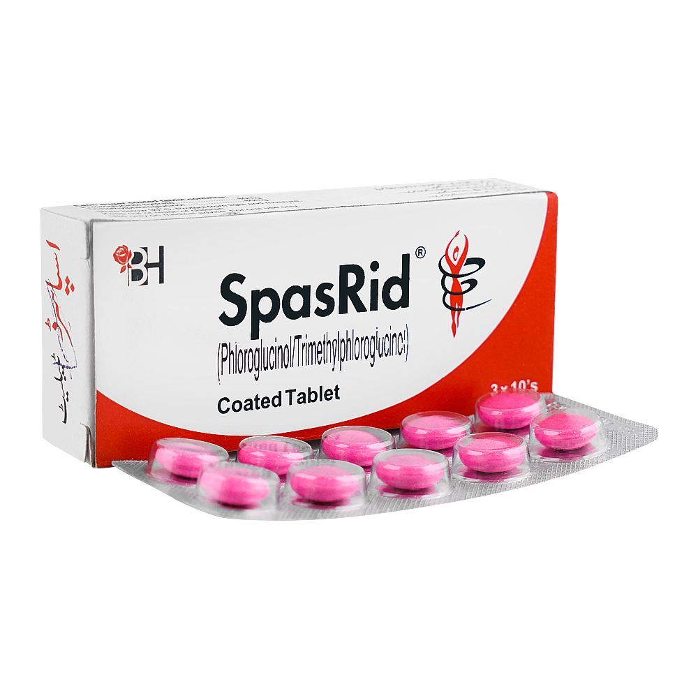 Barrett Hodgson Spasrid Tablet 1-Strip - Main Image