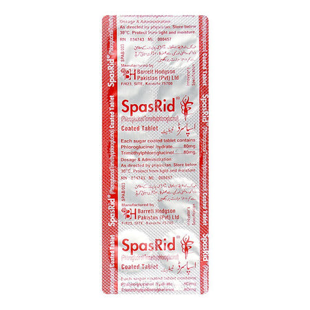 Barrett Hodgson Spasrid Tablet 1-Strip - Image 4