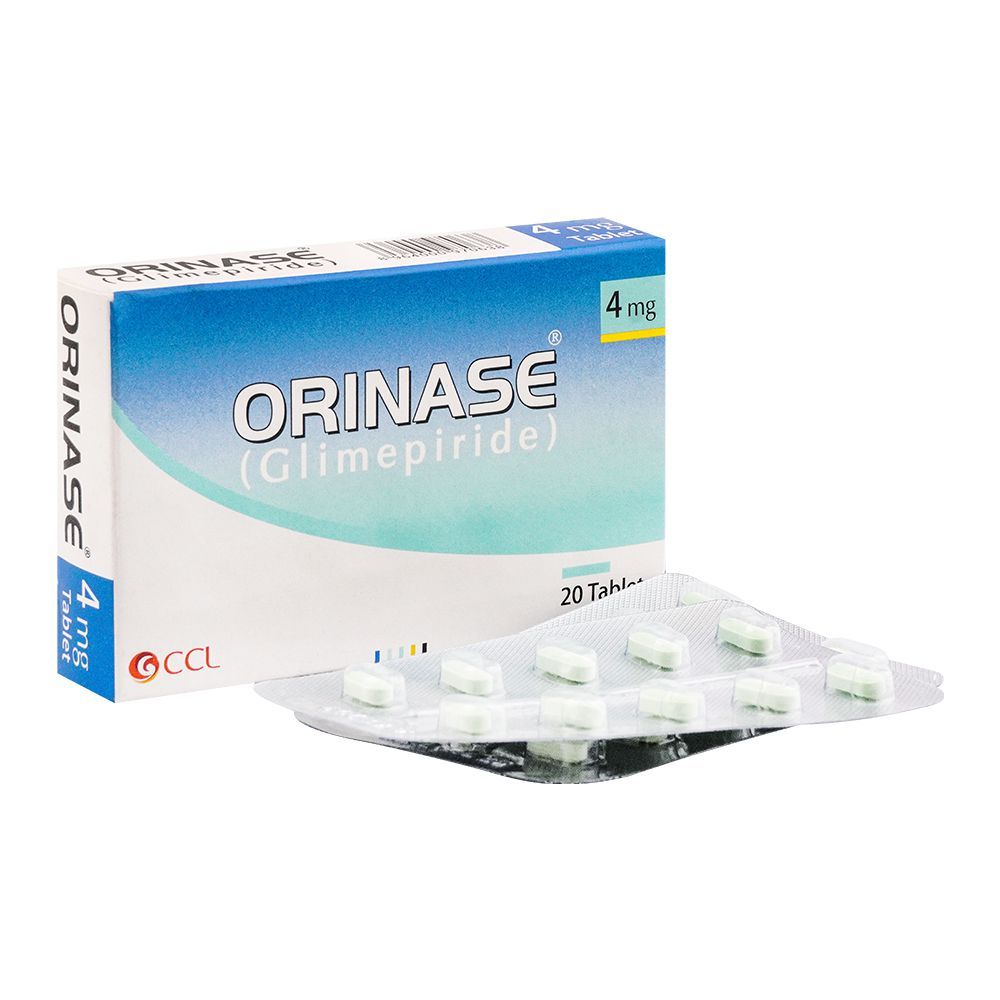 CCL Pharmaceuticals Orinase Tablet, 4mg, 20-Pack - Main Image