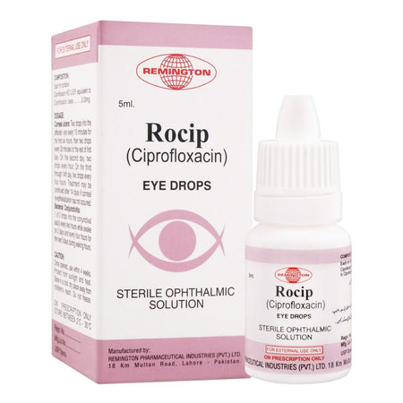 Remington Pharmaceuticals Rocip Eye Drops, 5ml - Main Image