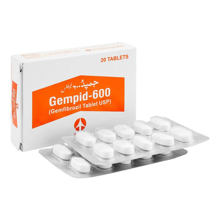 ATCO Laboratories Gempid Tablet, 600mg, 20-Pack - Main Image