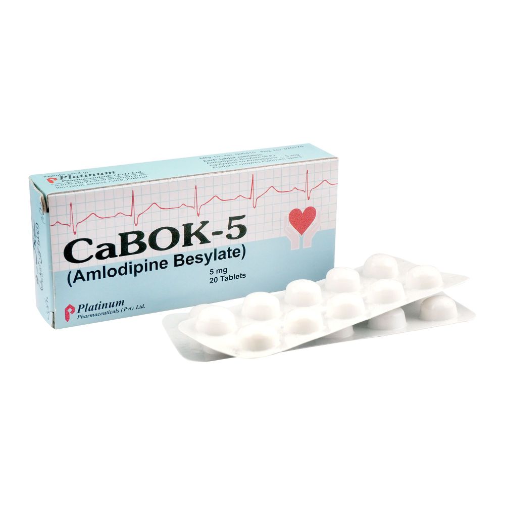 Platinum Pharmaceuticals CaBok-5 Tablet, 5mg, 20-Pack - Main Image