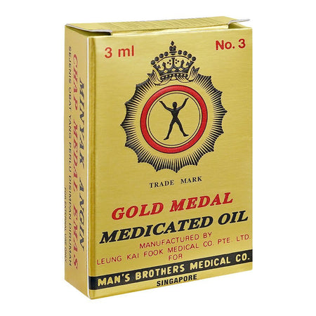 Gold Medal Medicated Oil, 3ml - Main Image