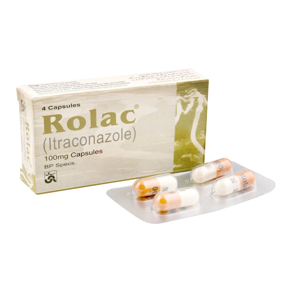 Sami Pharmaceuticals Rolac Capsule, 100mg, 4-Pack - Main Image