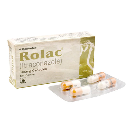 Sami Pharmaceuticals Rolac Capsule, 100mg, 4-Pack - Main Image