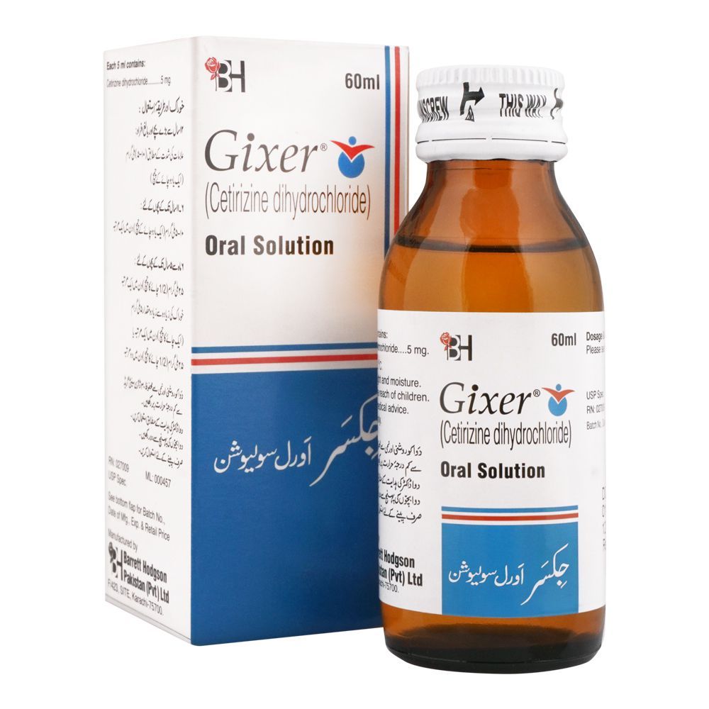 Barrett Hodgson Gixer Oral Solution, 60ml - Main Image