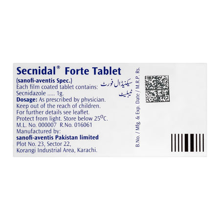 Secnidal Forte Tablet, 2-Pack - Image 2
