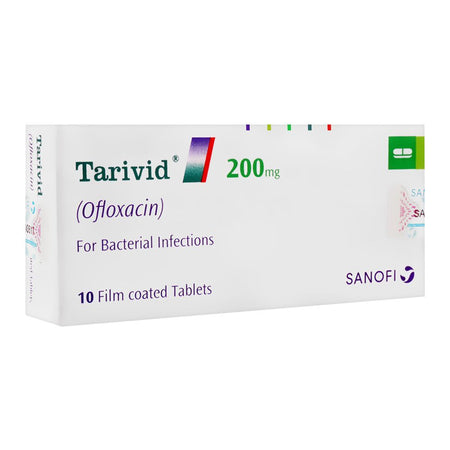 Tarivid Tablet, 200mg, 10-Pack - Image 2