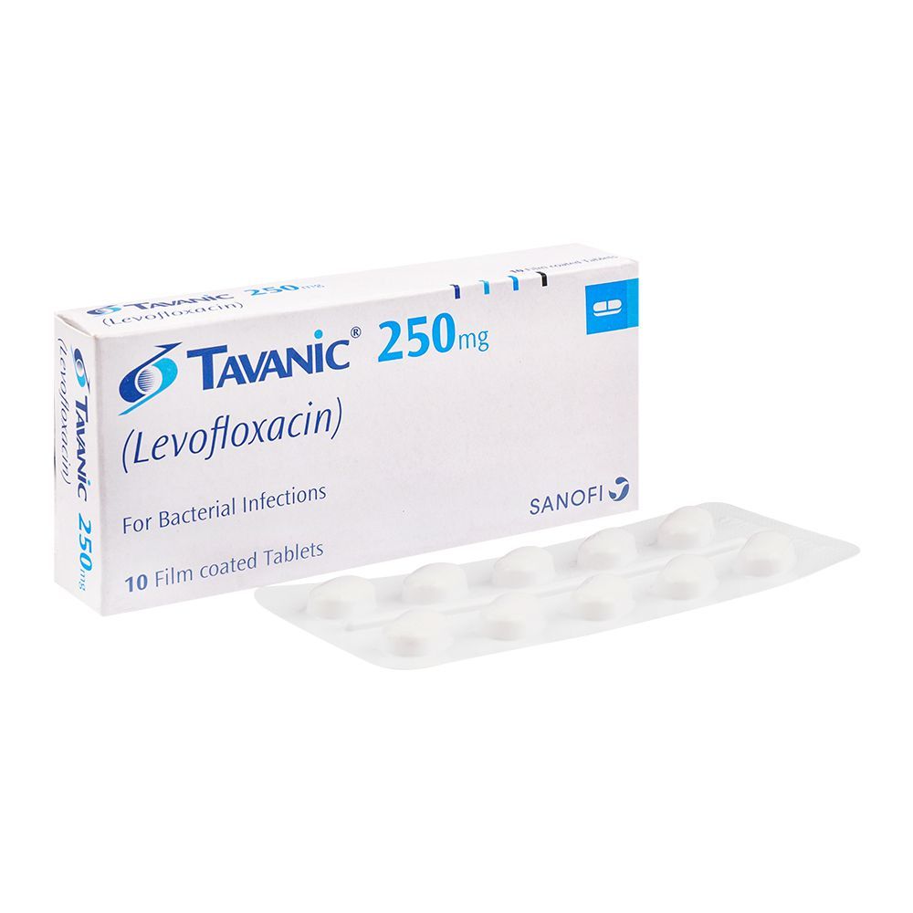 Sanof-Aventis Tavanic Tablet, 250mg, 10-Pack - Main Image