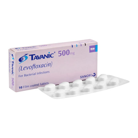 Tavanic Tablet, 500mg, 10-Pack - Main Image