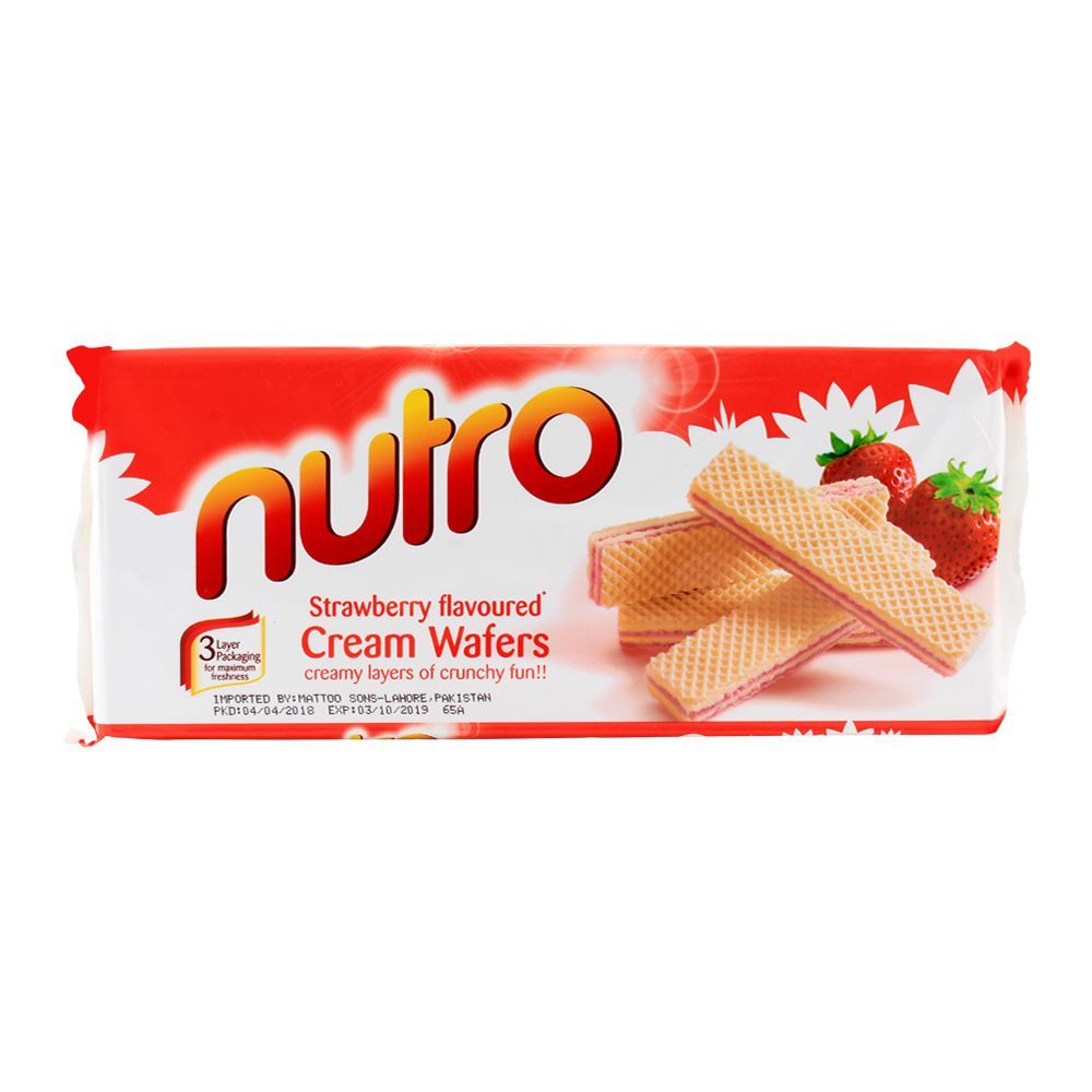 Nutro Strawberry Wafer 150gm - Main Image