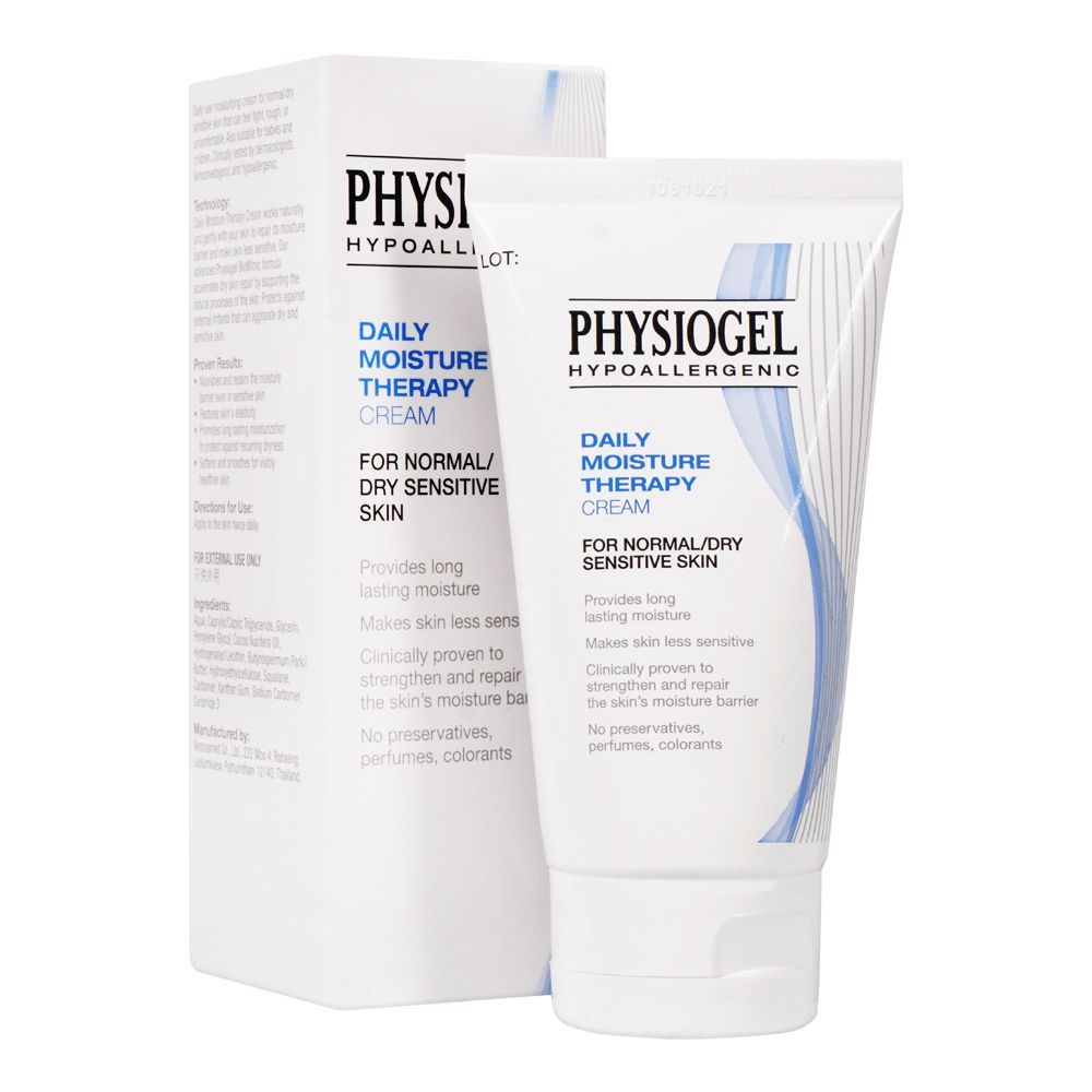 Physiogel Daily Moisture Therapy Cream, Dry and Sensitive Skin, 75ml - Main Image