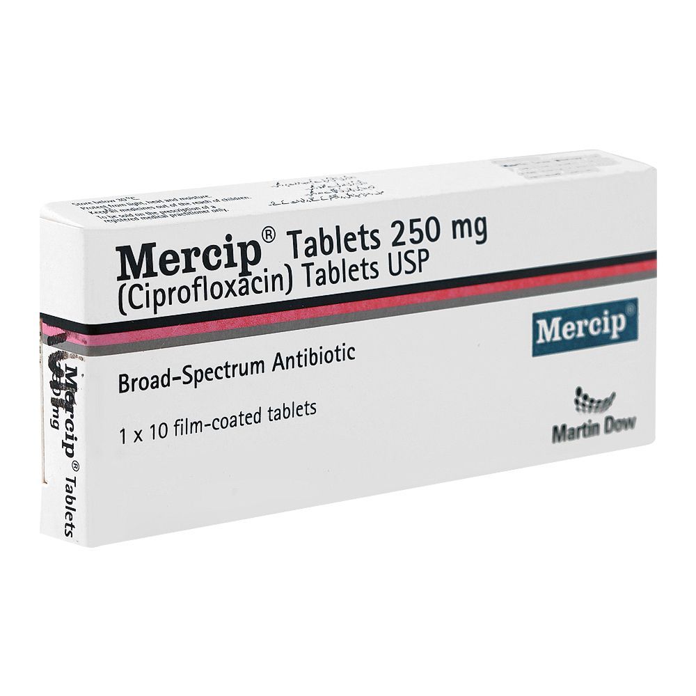 Martin Dow Mercip Tablet, 250mg, 10-Pack - Main Image