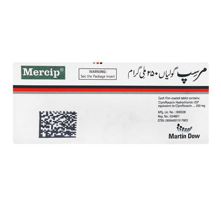 Martin Dow Mercip Tablet, 250mg, 10-Pack - Image 2
