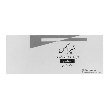 Platinum Pharmaceuticals Suprox Tablet, 500mg, 10-Pack - Image 2