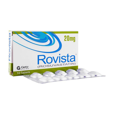 Getz Pharma Rovista Tablet, 20mg, 10-Pack - Main Image