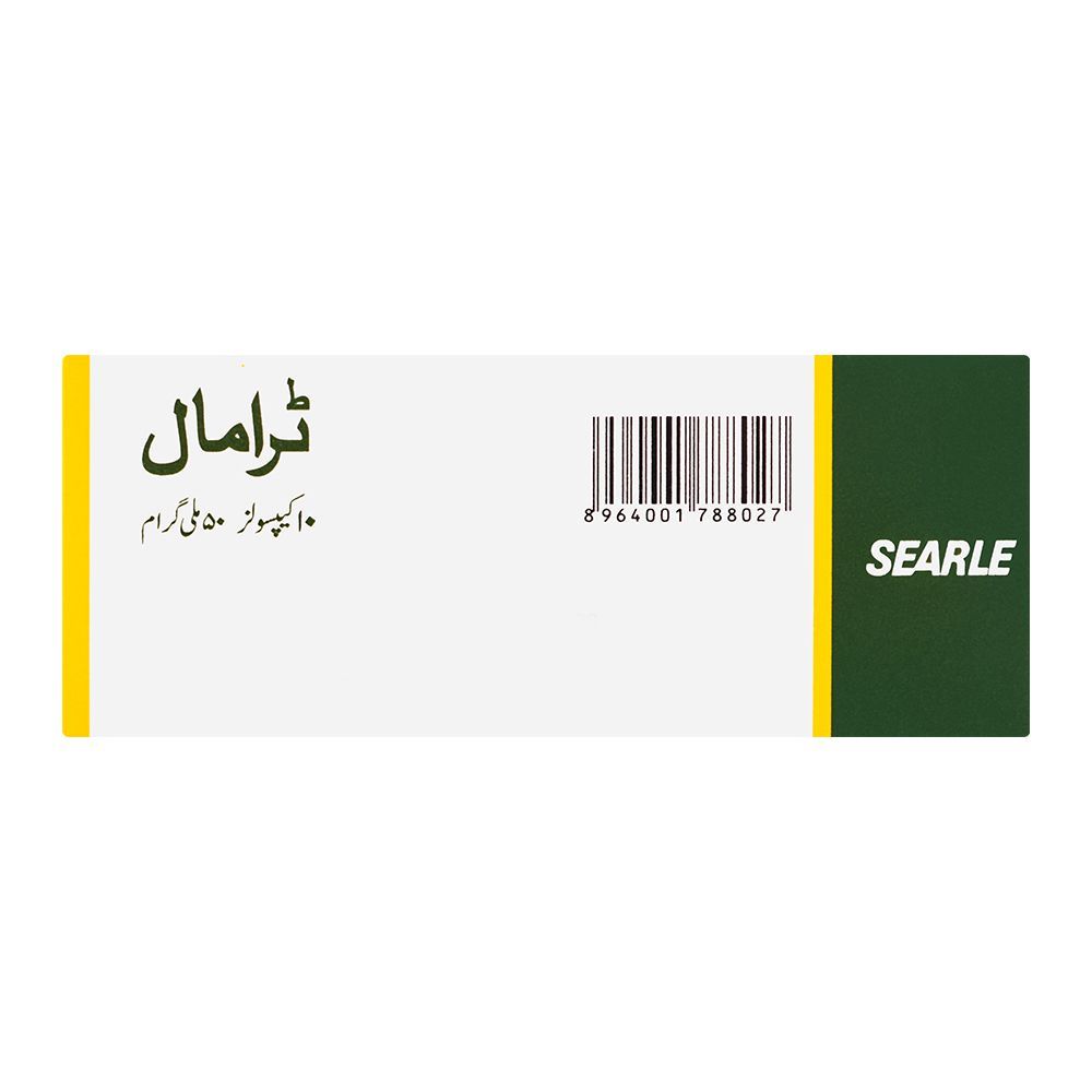 Searle Tramal Capsule, 50mg, 10-Pack - Image 2