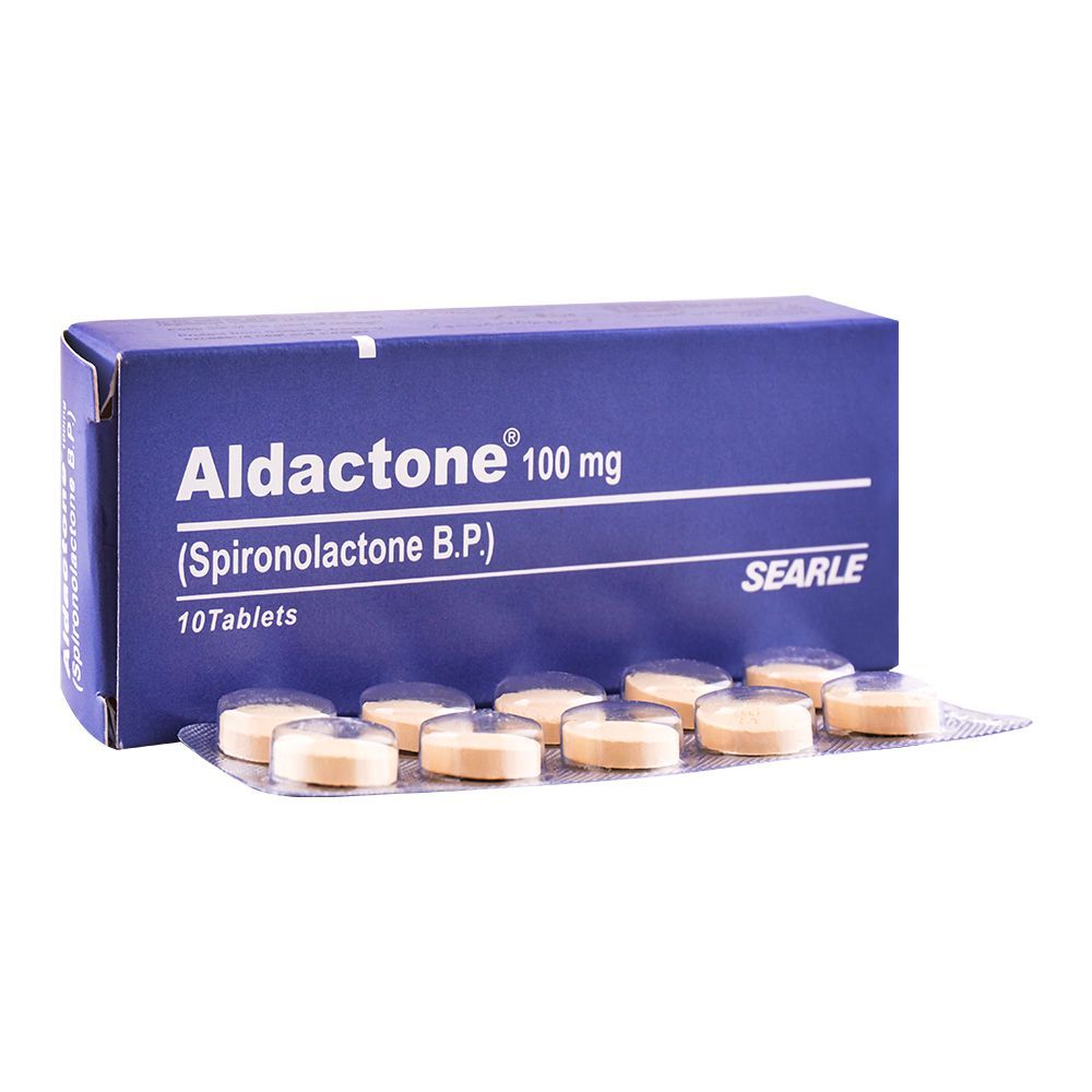 Searle Aldactone Tablet, 100mg, 10-Pack - Main Image