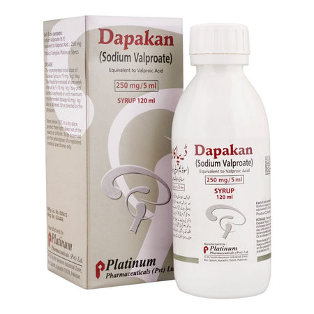 Platinum Pharmaceuticals Dapakan Syrup, 250mg/5ml, 120ml - Main Image