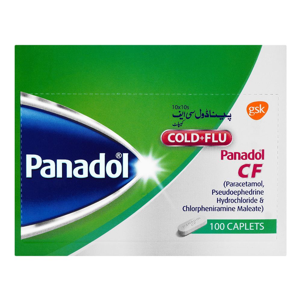 GSK Panadol-CF Tablet, 1-Strip - Image 2
