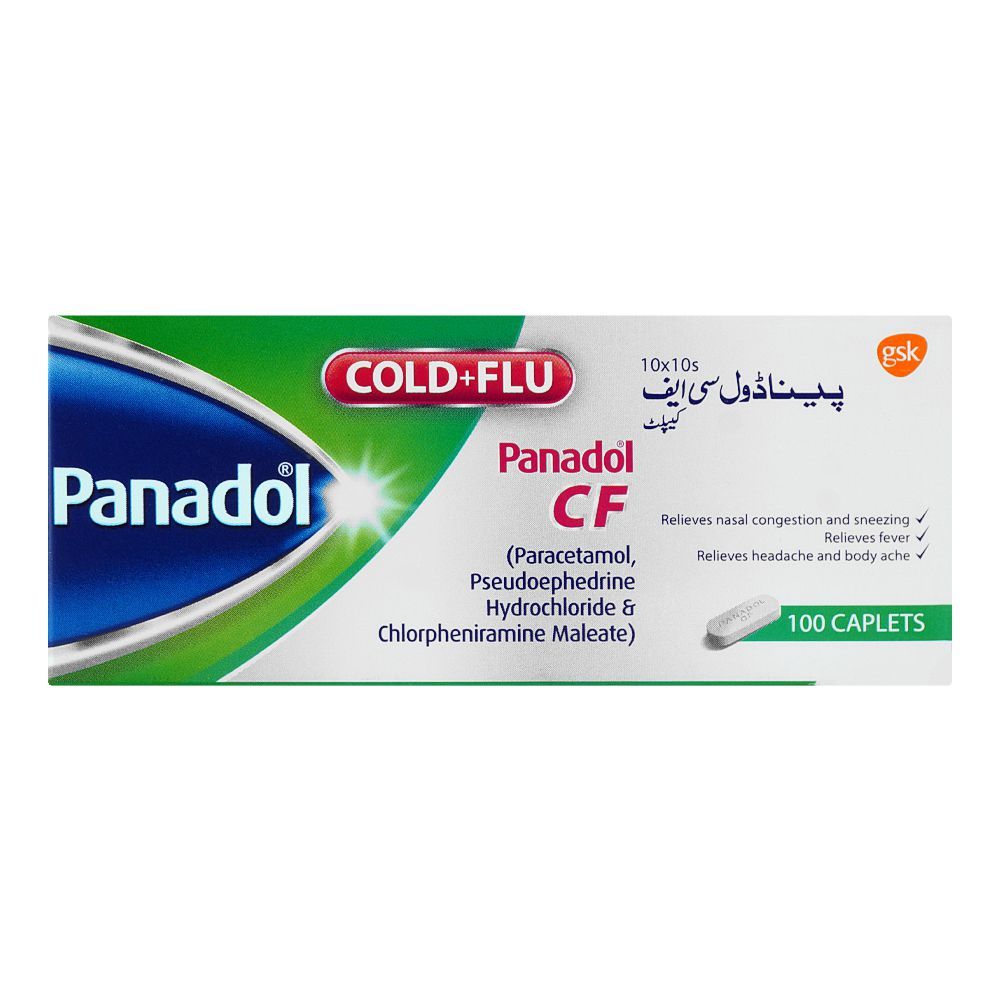 GSK Panadol-CF Tablet, 1-Strip - Image 3