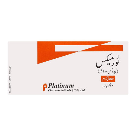 Platinum Pharmaceuticals Tormax Tablet, 550mg, 20-Pack - Image 2