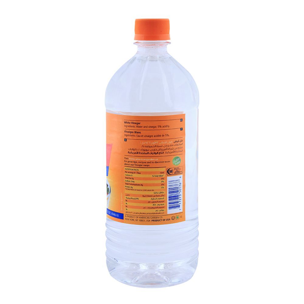 American Garden Vinegar, White, 946ml - Image 2