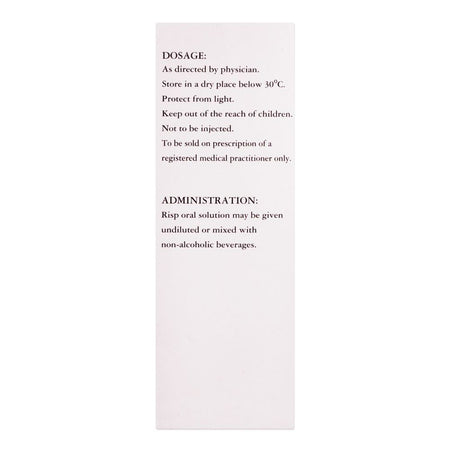 Adamjee Pharmaceuticals Risp Oral Solution, 30ml - Image 2