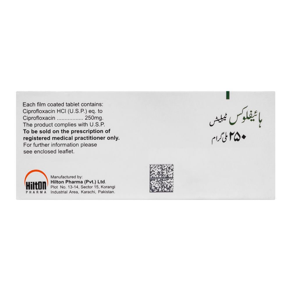 Hilton Pharma Hiflox Tablet, 250mg, 10-Pack - Image 2