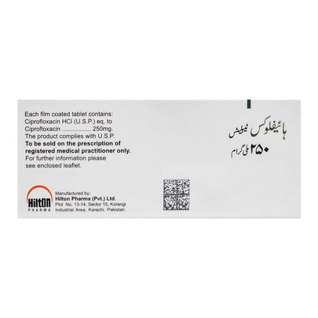 Hilton Pharma Hiflox Tablet, 250mg, 10-Pack - Image 2