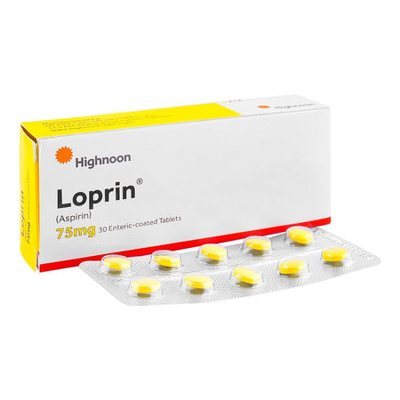Highnoon Laboratories Loprin Tablet, 75mg, 30-Pack - Main Image