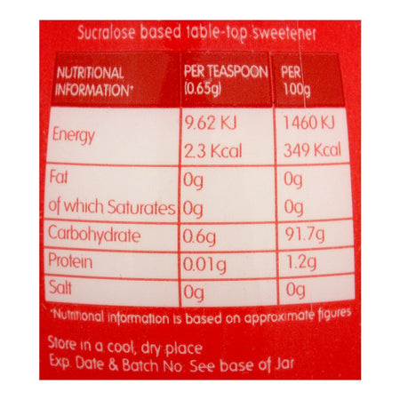 Canderel Sweetener Powder, Jar, 60g - Image 4