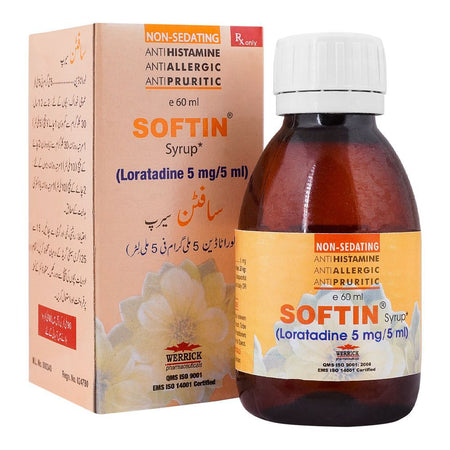 Werrick Pharmaceuticals Softin Syrup, 60ml - Main Image