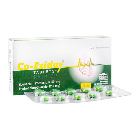 Werrick Pharmaceuticals Co-Eziday Tablet, 50mg, 1-Strip - Main Image