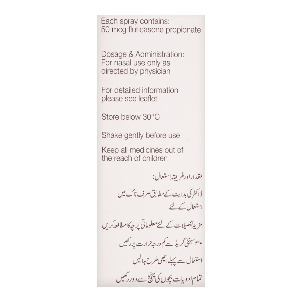 GSK Flixonase Aqueous Nasal Spray, 120 Metered Sprays - Image 3