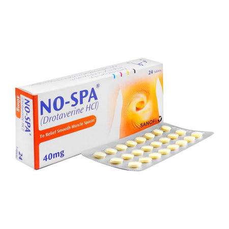 No-Spa Tablet, 40mg, 24-Pack - Main Image