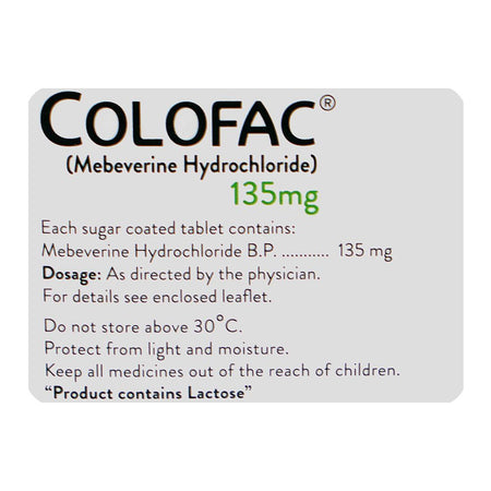 Colofac 135mg, Strip (10 Tablets) - Image 5