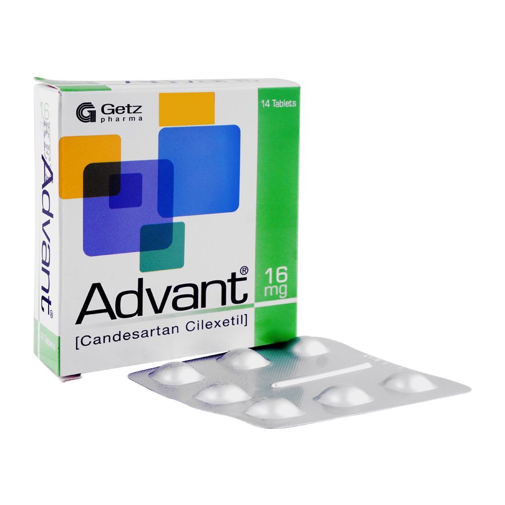 Getz Pharma Advant Tablet, 16mg, 1-Strip - Main Image