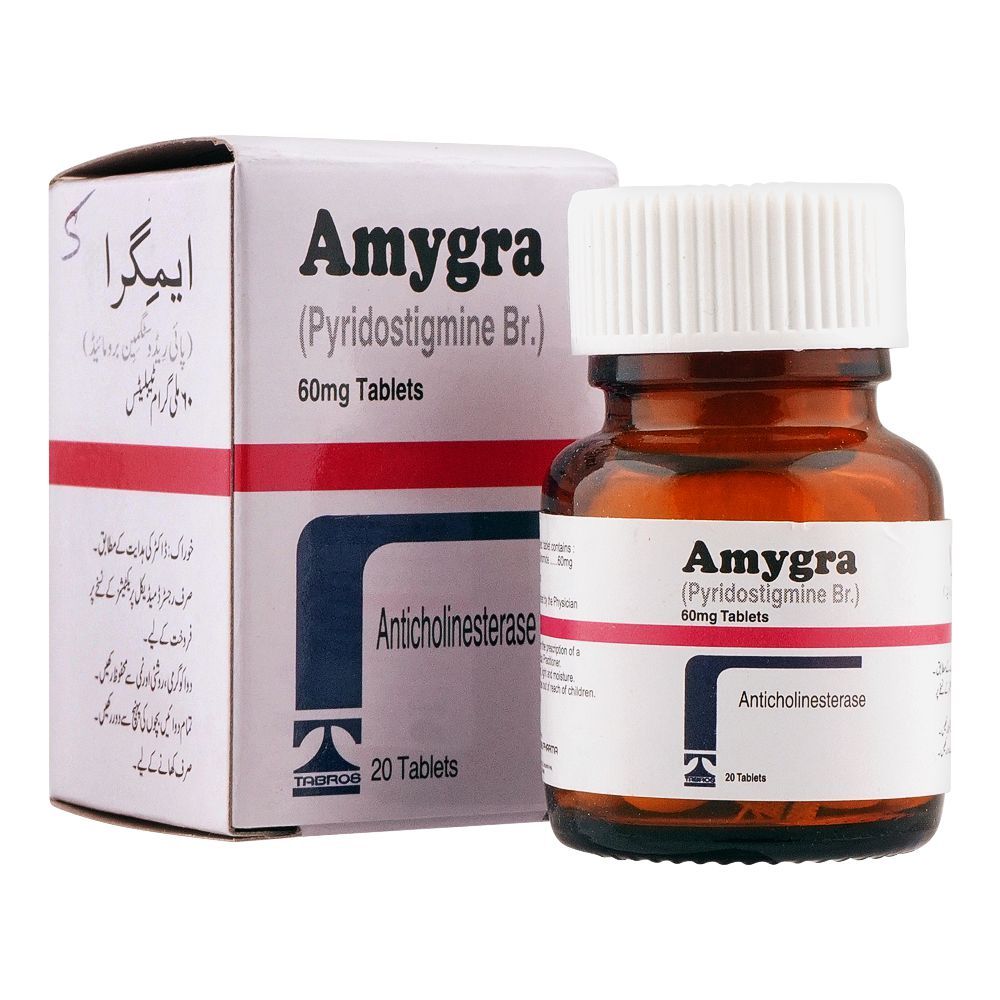 Tabros Pharma Amygra Tablet, 60mg, 20-Pack - Main Image