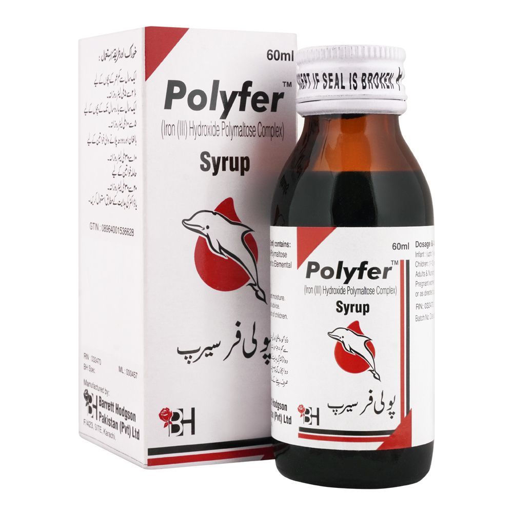 Barrett Hodgson Polyfer Syrup, 60ml - Main Image
