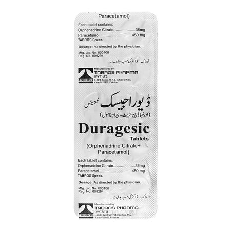 Tabros Pharma Duragesic Tablet, 1-Strip - Image 3