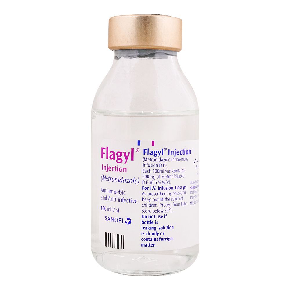 Flagyl Injection, 100ml Vial - Main Image