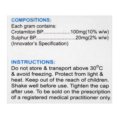 ATCO Laboratories Scabion Lotion, For External Use Only, 60ml - Image 3