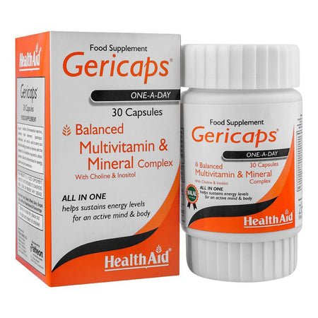 Nutra Zone Healthcare Gericaps Multivitamin Capsule, 30-Pack - Main Image