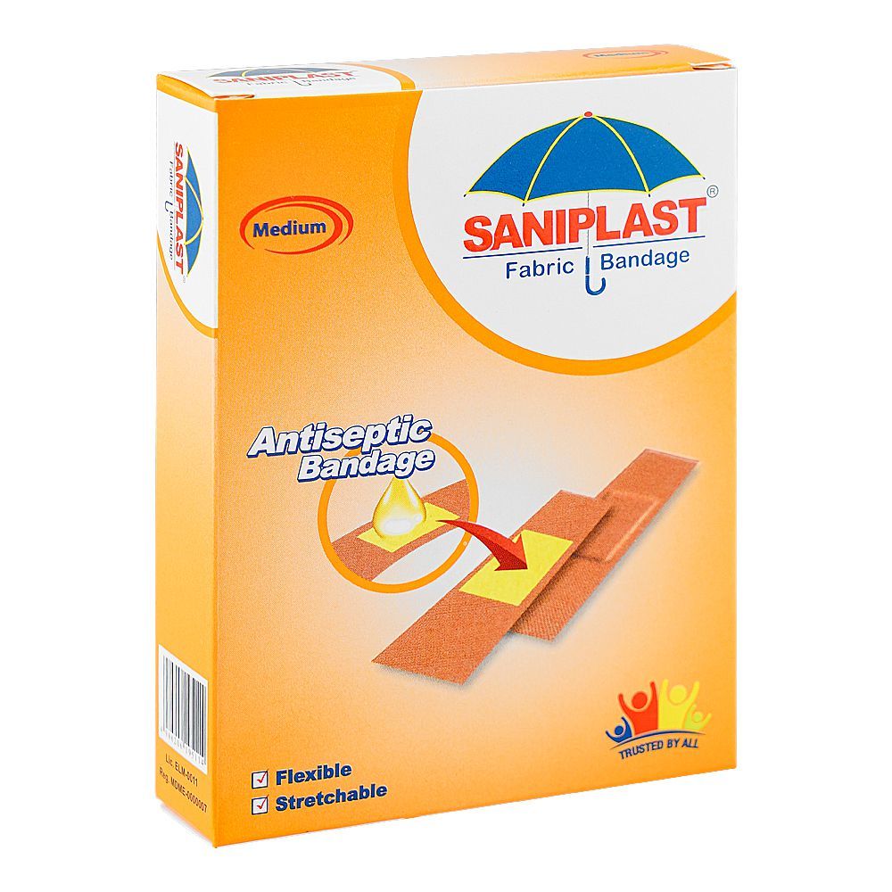 Saniplast Antiseptic Fabric Bandage, 20-Pack - Main Image